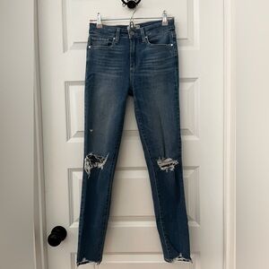 PAIGE Hoxton ankle jeans